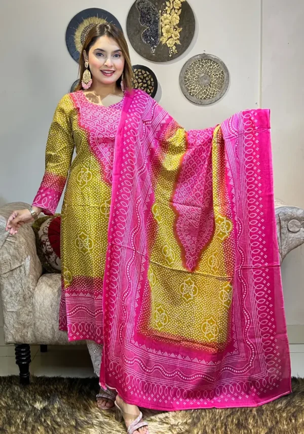 Premium Cotton Chandi Two-Piece Model: YS003 - Image 3