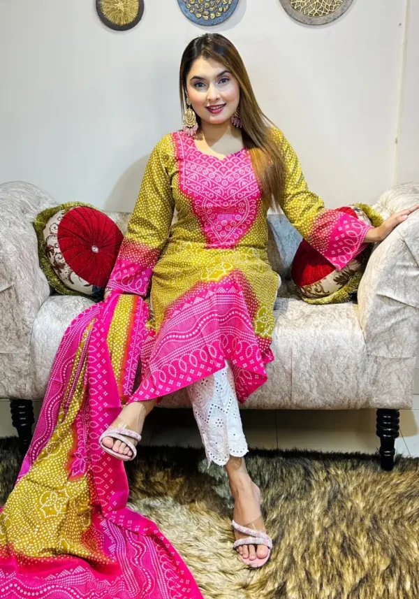 Premium Cotton Chandi Two-Piece Model: YS003 - Image 4
