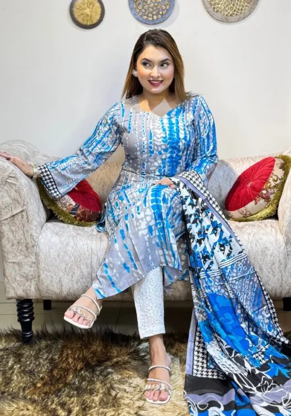 Premium Cotton Chandi Two-Piece Model: YS011 - Image 2