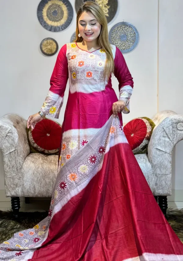 Premium Cotton Chandi Two-Piece Model: YS001 - Image 2