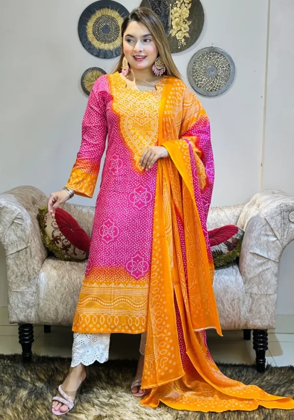 Premium Cotton Chandi Two-Piece Model: YS003 - Image 5