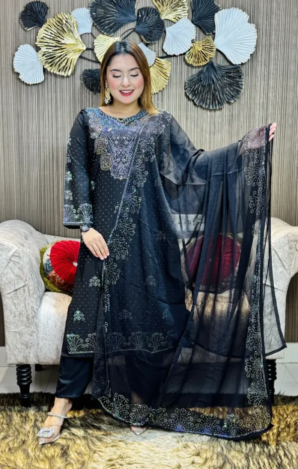 Premium Mandala Stone – Party Wear - Image 3