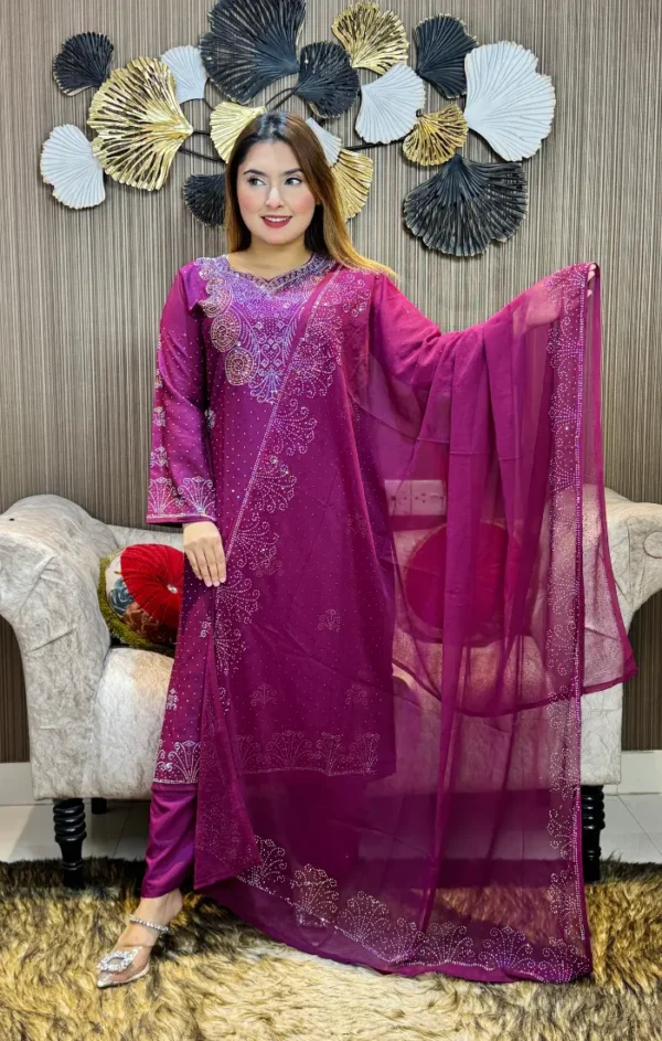 Premium Mandala Stone – Party Wear - Image 2