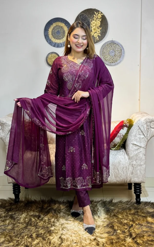 Premium Mandala Stone – Party Wear - Image 5
